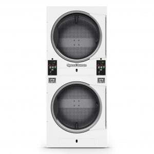 Coin or Card Operated Large Stacked Dryer (SAT30NNE/SAT45NNE) 14-21KG