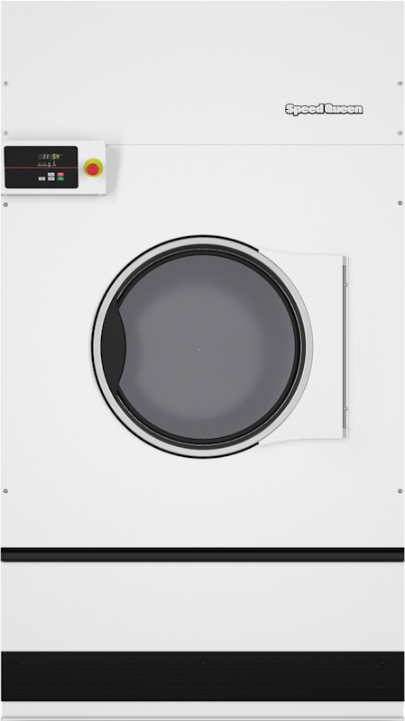 1ST170_OPL_Qntm_Front Speed Queen ST170 on-premise single tumble dryer with Quantum controls
